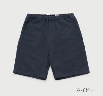 【送料無料】本多タオル タオルハーフパンツ L 【パイル生地 今治タオル ガーゼ パジャマ メンズ レディース 半袖 吸汗 無地半ズボン カジュアル さらさら半ズボン 日本製】