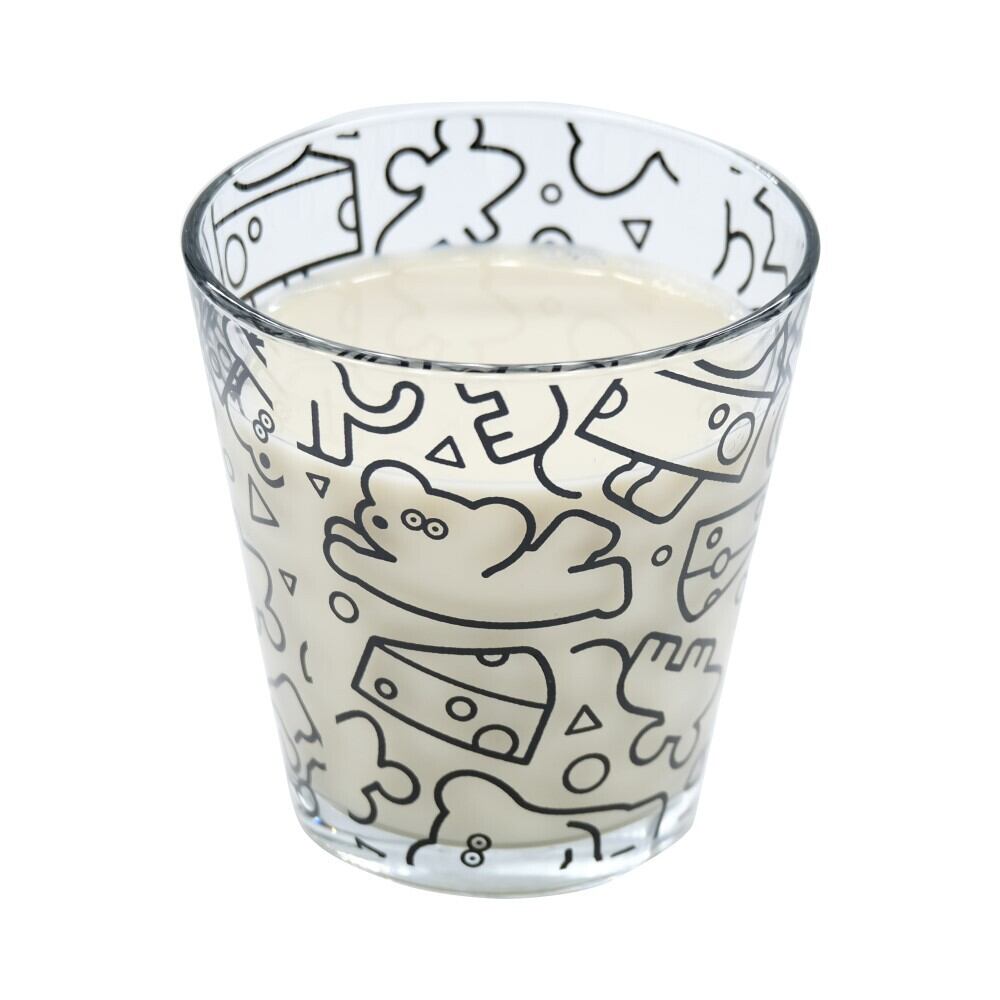 ANDY/アンディ ガラスタンブラー【ねずみのANDY 親子 かわいい 松本セイジ コップ ガラス ガラスコップ 250ml 250cc おしゃれ かわいい カップ グラス 食器 ガラス食器 日本製 国産 ギフト プレゼント】