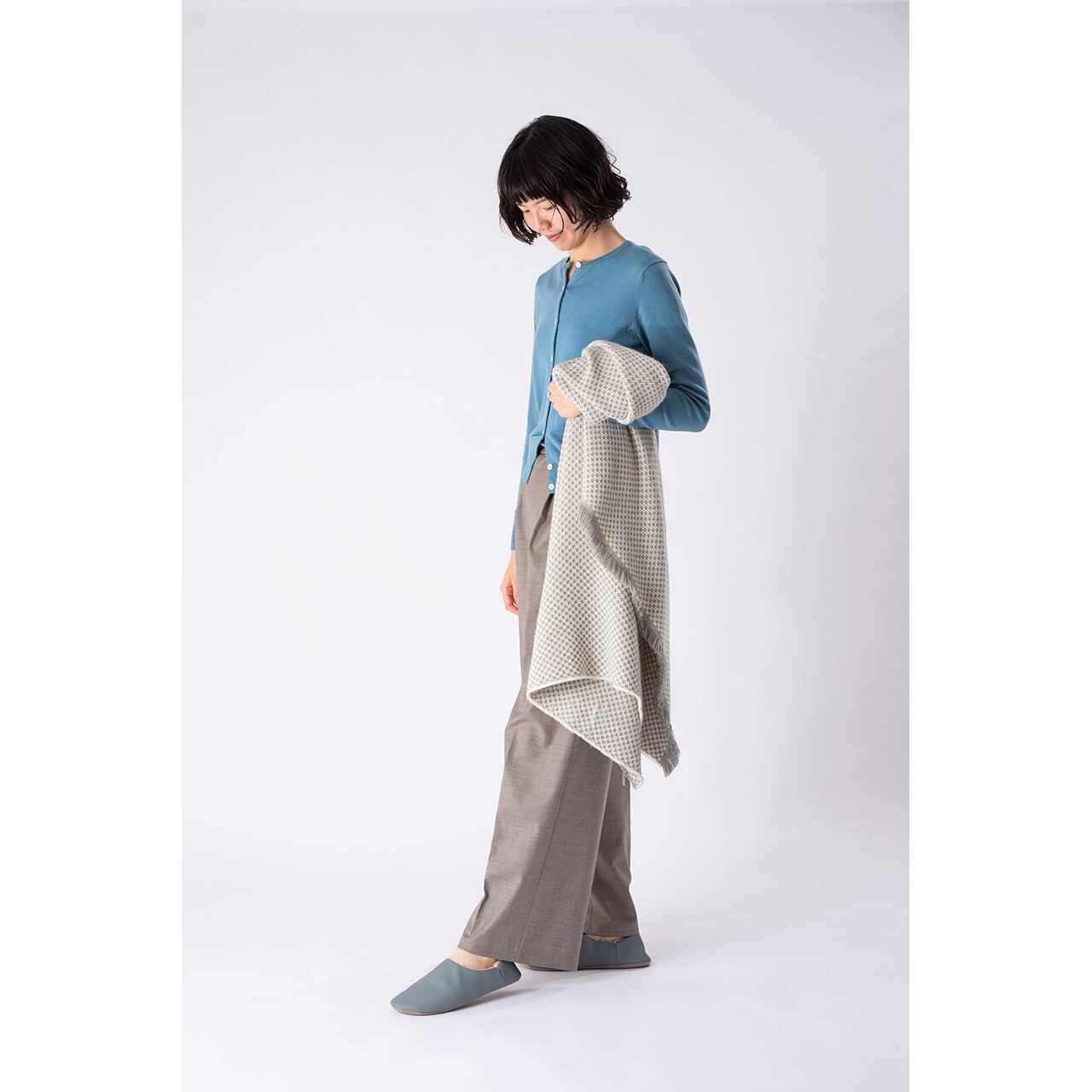 moz/モズ ボアウォッシャブルレザースリッパ Mサイズ 【北欧 スウェーデン ブランド エルク スリッパ ルームシューズ あったか もこもこ レザー風 夫婦 家族 お揃い おしゃれ】