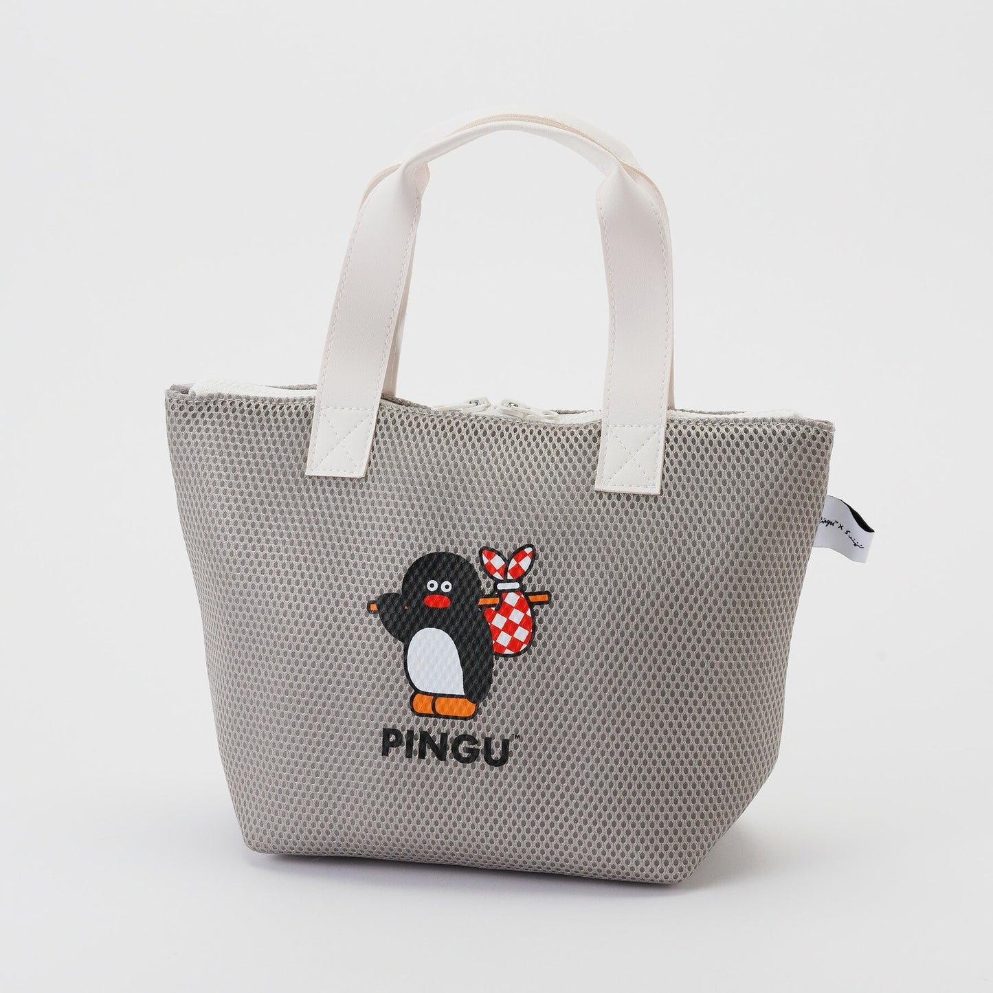 PINGU/ピングー メッシュ保冷トート M 松本セイジ 保冷バッグ クーラーバッグ 軽量 エコバッグ ショッピングバッグ お買物バッグ ランチバッグ おしゃれ 人気 かわいい
