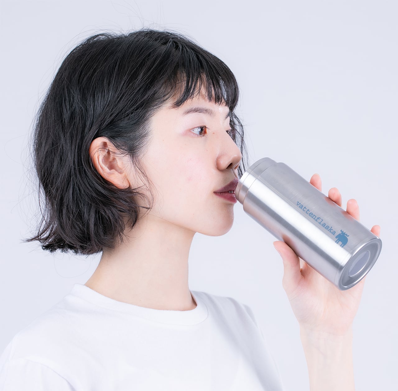 moz/モズ ステンレスマグボトル 350ml 【北欧 モズ スウェーデン ブランド エルク ヘラジカ シンプル おしゃれ ユニセックス 普段使い ピッチャー ガラス製 麦茶ポット 麦茶瓶 トルコ製 日本加工 ガラス瓶 ティーポット 1リットル 1000ml 1L おしゃれ かわいい シンプル】