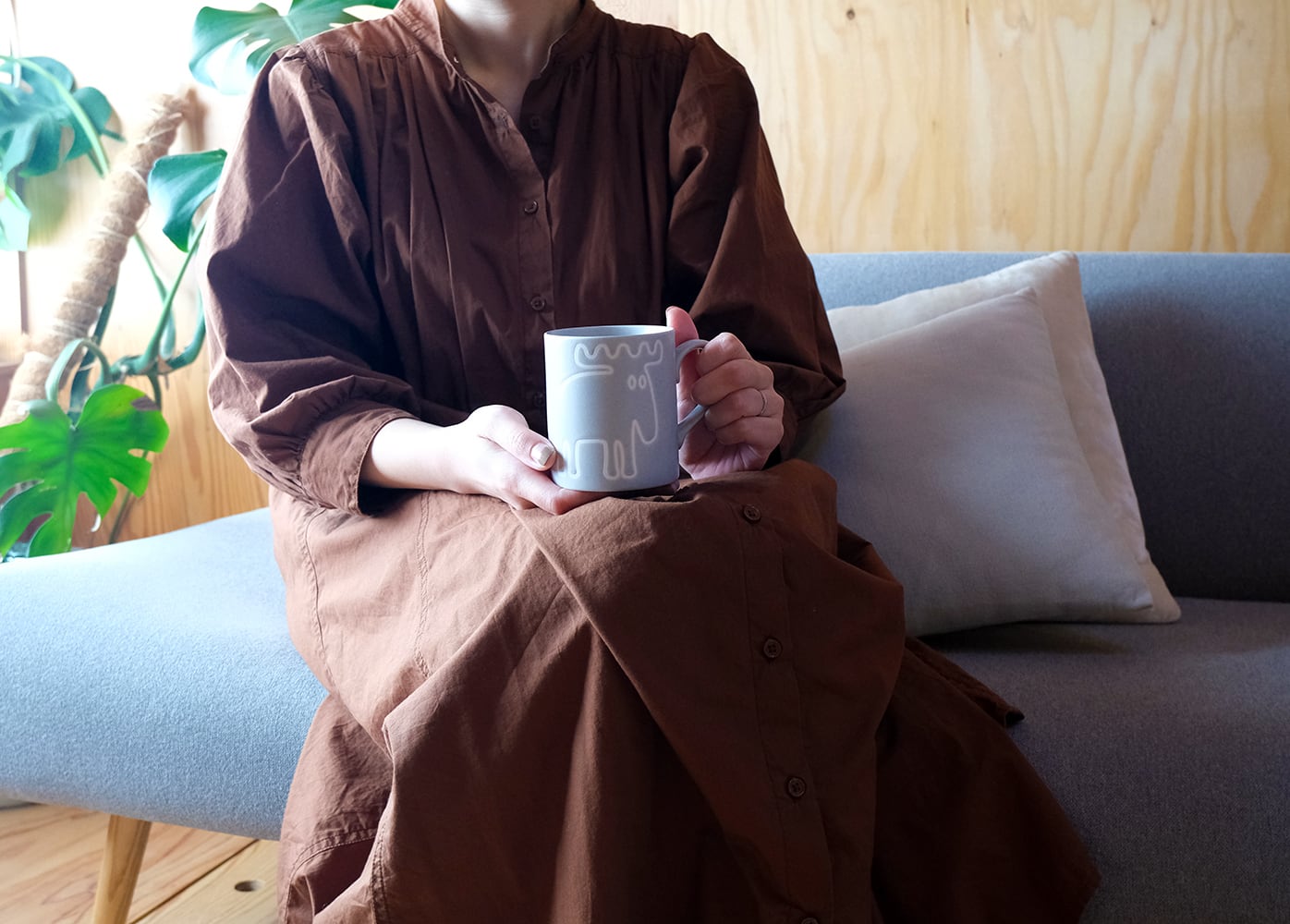 moz/モズ Hej マグカップ 【北欧 コーヒーカップ おしゃれ 陶器 軽い 食洗機 電子レンジ 日本製 マグ コップ シンプル かわいい ギフト プレゼント お祝い 誕生日 結婚祝】