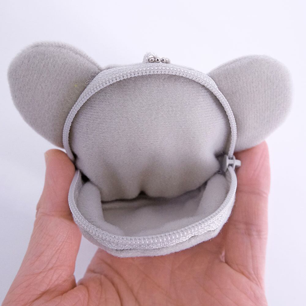 ANDY/アンディ フェイスポーチ フェイス正面 546334【ポーチ ミニポーチ キーホルダー かわいい コインケース 小物入れ チャーム ねずみのandy ギフト プレゼント】