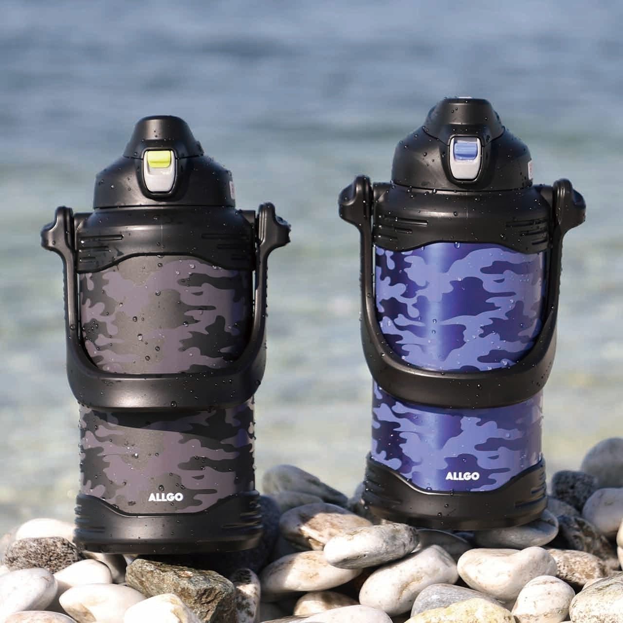 【今だけ限定プライス 化粧箱不良】ポータブルジャグST 2.0L ブルー【保冷専用】 PJZ-20(A)【大容量 スポーツ 部活 キッズ 小学生 中学生 高校生 男の子 男子 アウトドア 水筒 軽量 保冷 直飲み おしゃれ ステンレス まほうびん 魔法瓶】