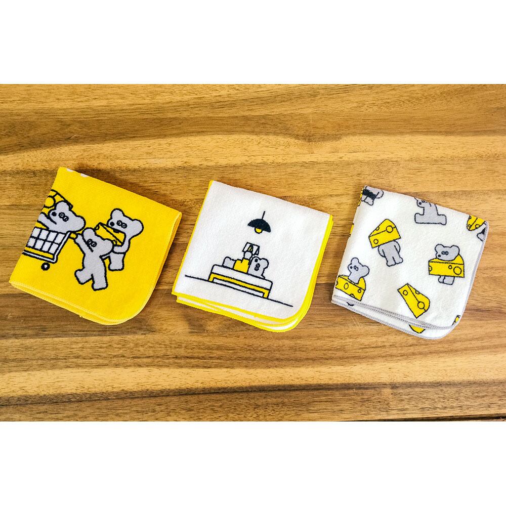 ANDY/アンディ タオルハンカチ【ねずみのANDY 親子 かわいい 松本セイジ ミニハンカチ 学校 手洗い かわいい ギフト プレゼント】