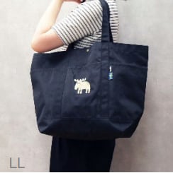 moz/モズ Karuiiトート LL【北欧 モズ スウェーデン ブランド エルク ヘラジカ シンプル カジュアルバッグ 通勤 通学 軽量 軽い 撥水加工】