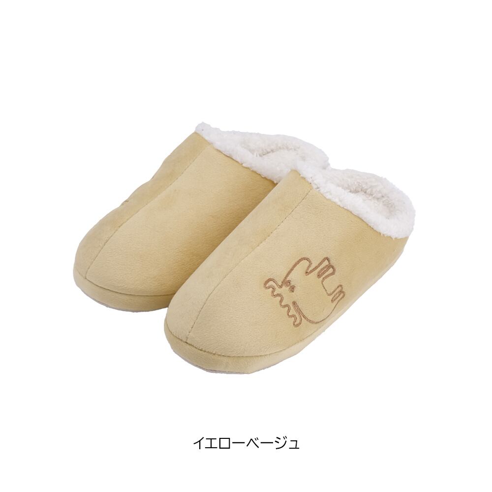 moz/モズ moz/モズ ボアルームシューズ Sサイズ【北欧 スウェーデン ブランド エルク スリッパ ルームシューズ あったか もこもこ ムートン風 夫婦 親子 家族 お揃い】