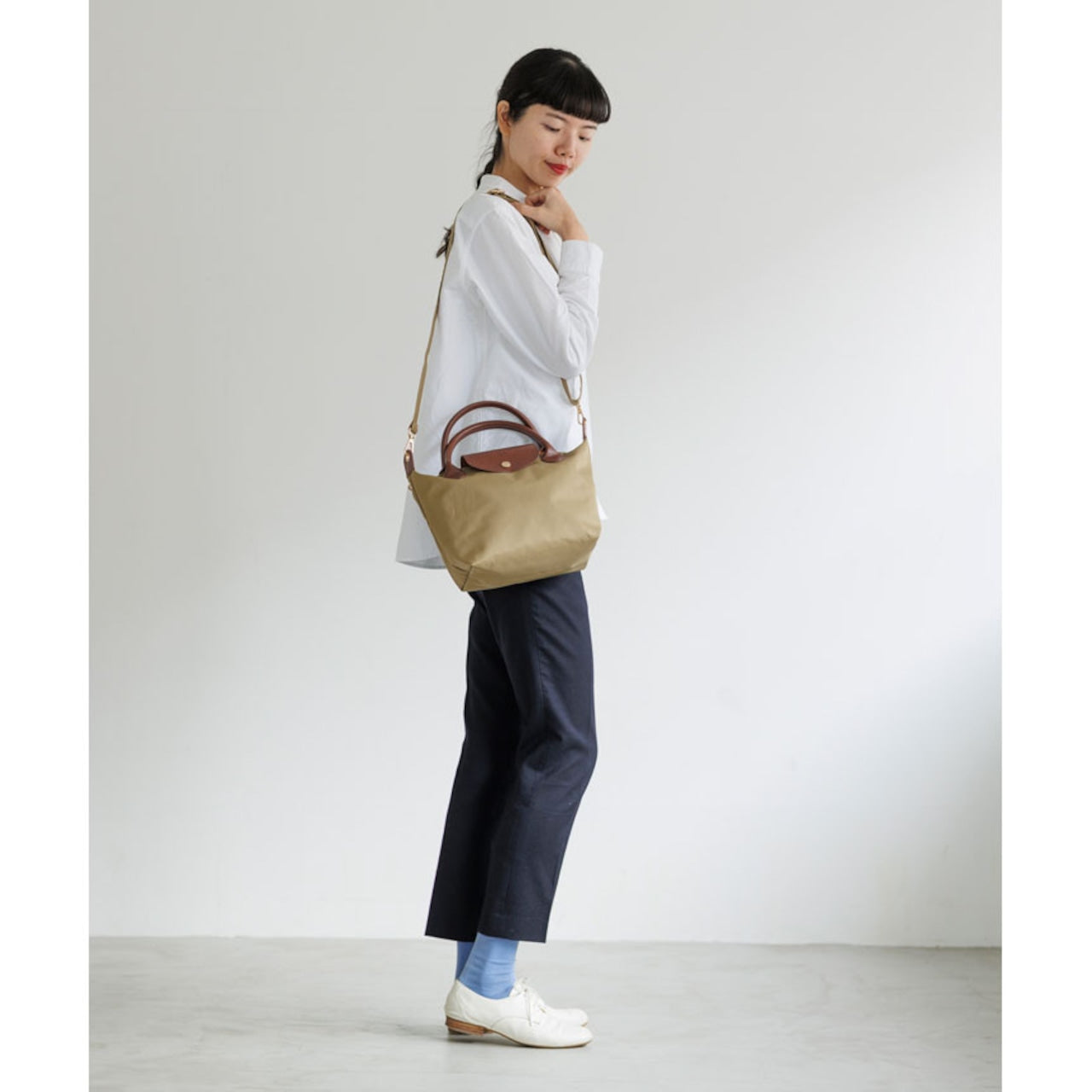 【送料無料】moz/モズ 折りたたみトート S【北欧 モズ スウェーデン ブランド エルク ヘラジカ シンプル カジュアルバッグ ミニトート お散歩 刺しゅう入り ショルダーバッグ 2way デイリー 上品】