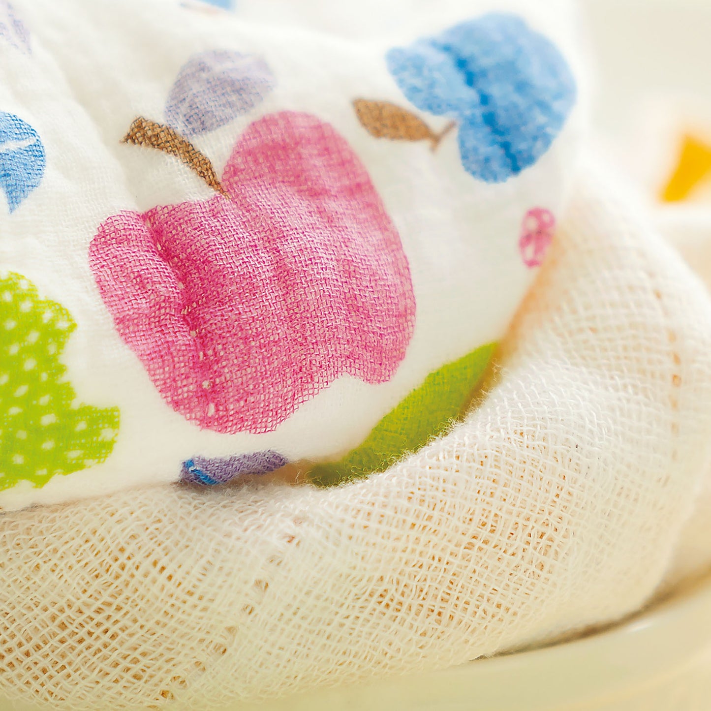 WAFUKA Kaya no FUKIN かやのふきん【キッチン雑貨 おてふき 丈夫 かやふきん 台拭き かわいい やわらかい 食器拭き 吸水性 日本製 ギフト プレゼントおしゃれ 奈良 蚊帳】