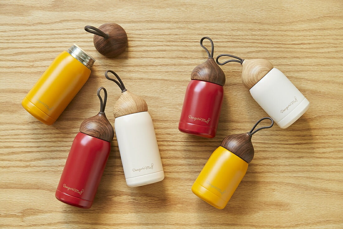 【送料無料】ドングリマグ 400ml マルーン SMBD-40(M)【おしゃれ かわいい マイボトル どんぐり 女子に人気 大人女子向け コンパクト 水筒 ステンレス まほうびん 魔法瓶】