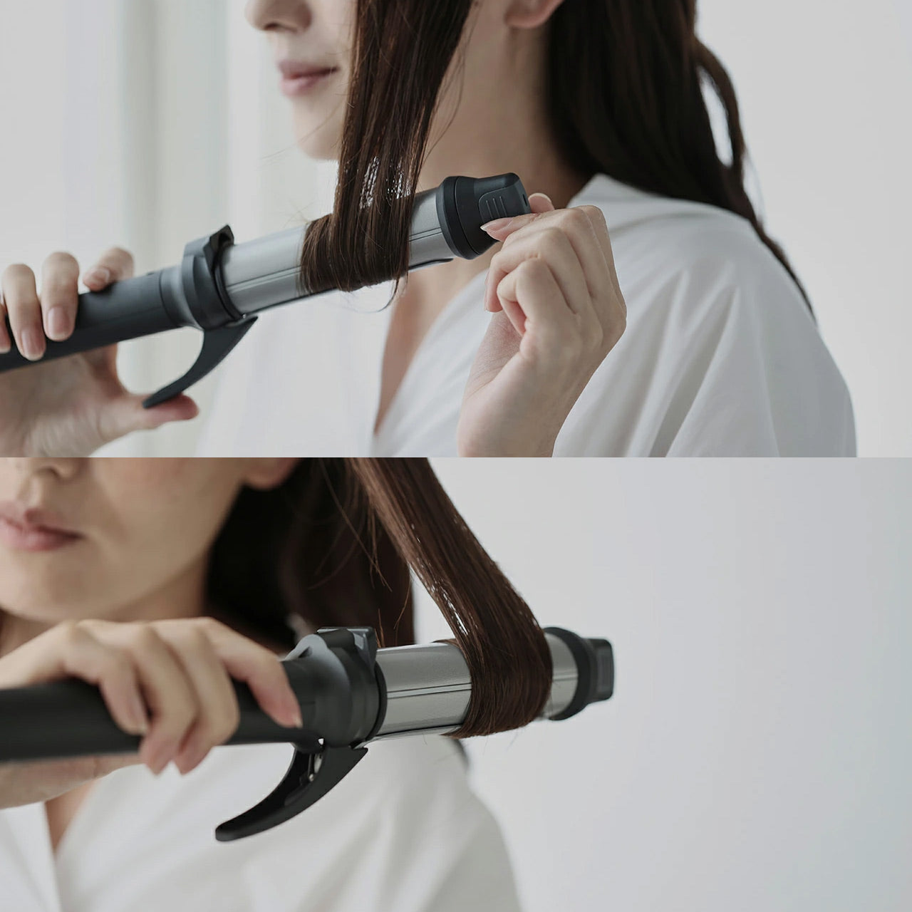 【キャンペーン特典付】モイスティックとイオンで髪を守る。 潤い進化系カールヘアアイロン VENUSiS ヴィナシス マイナスイオン カールヘアアイロン VAC-8032E グレー【マイナスイオン ベーシック 使いやすい コテ ゆるふわ巻 ヘアアレンジ 32mm 摩擦軽減 ダメージ最小限 水分キープ スタイリッシュ おしゃれなデザイン 雨 対策 髪 家電 くせ毛 髪型 ヒビノオーガニックオイル150ml付】