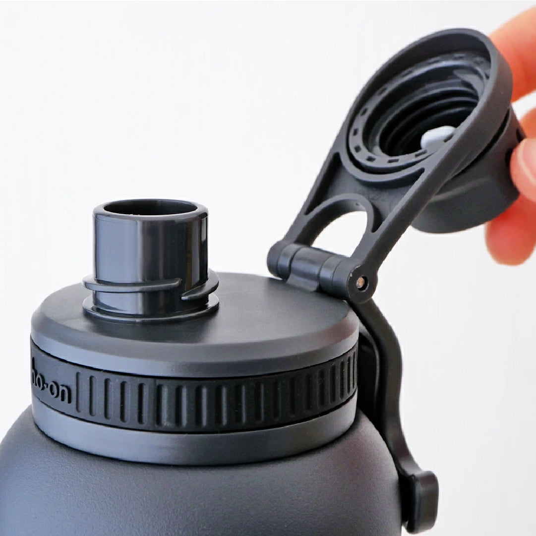 グラブフラスク 1.0L ピンク GF-100（PK）【おしゃれ かわいい 実用的 スリム コンパクト たっぷり入る スポーツボトル スポーツドリンクOK 抗菌剤配合 保冷 軽量 使いやすい 洗いやすい ステンレス まほうびん 魔法瓶】