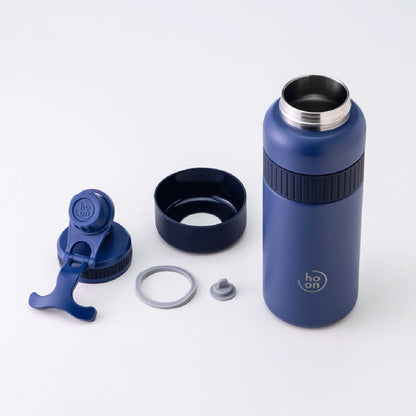 グラブフラスク 1.0L ピンク GF-100（PK）【おしゃれ かわいい 実用的 スリム コンパクト たっぷり入る スポーツボトル スポーツドリンクOK 抗菌剤配合 保冷 軽量 使いやすい 洗いやすい ステンレス まほうびん 魔法瓶】
