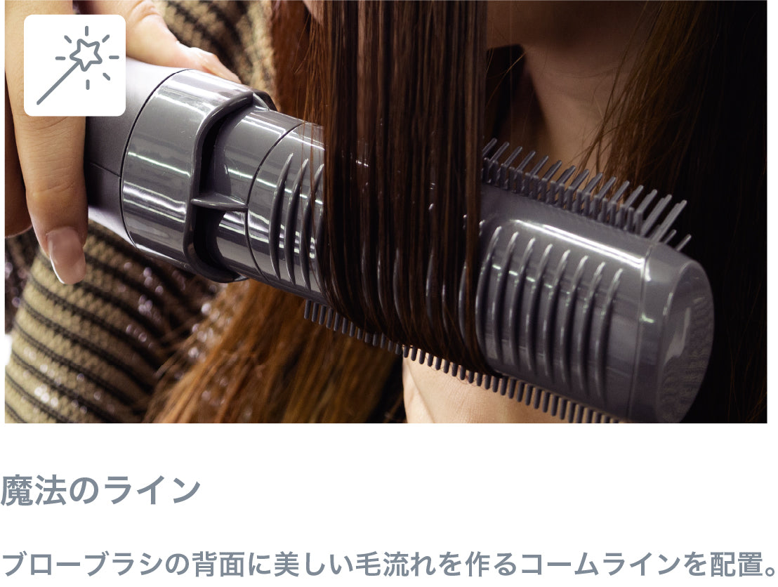 シルバー カールドライヤー 付属品全未使用/置き乾き可能 ドライヤー カール カールドライヤー マイナスイオン ミニ ブラシ