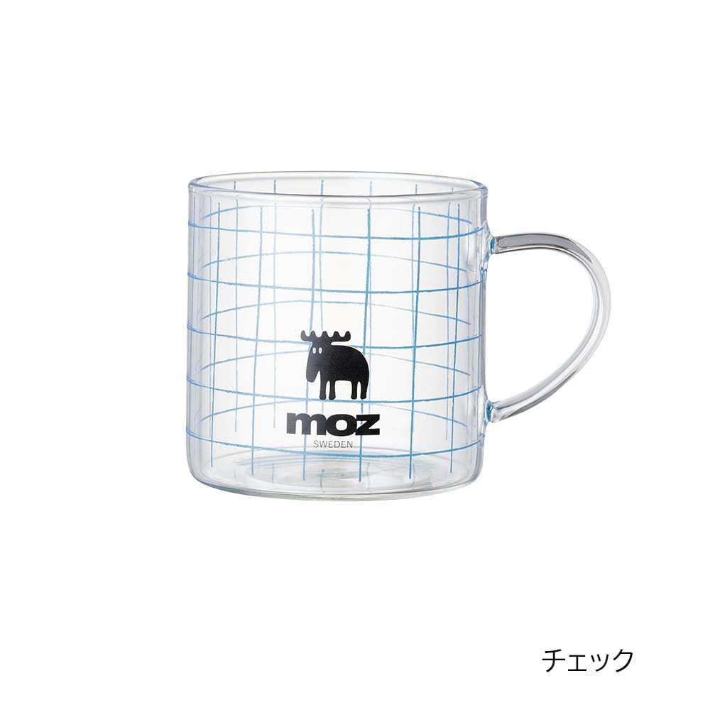 moz/モズ 耐熱マグ【北欧 日本製 コーヒーカップ ガラス ガラスコップ おしゃれ 電子レンジ マグ コップ シンプル かわいい ギフト プレゼント お祝い 誕生日 結婚祝】