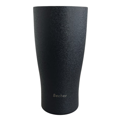 Y's port ワイズポートBecher ベッヒャー セラミックピルスナータンブラー 420ml 保冷 保温 真空断熱 ビアグラス ビールグラス おしゃれ ギフトBOX付【ゴールド/ブラック/シャンパン】タンブラー セラミック ビアグラス ビール用 食器 おしゃれ ギフト包装 箱付き