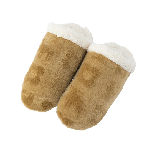 moz モズ フランネル ルームシューズ 北欧 スリッパ ふわふわ ふんわり 冬用 室内 暖かい レディース かわいい おしゃれ レトロポップ 花柄