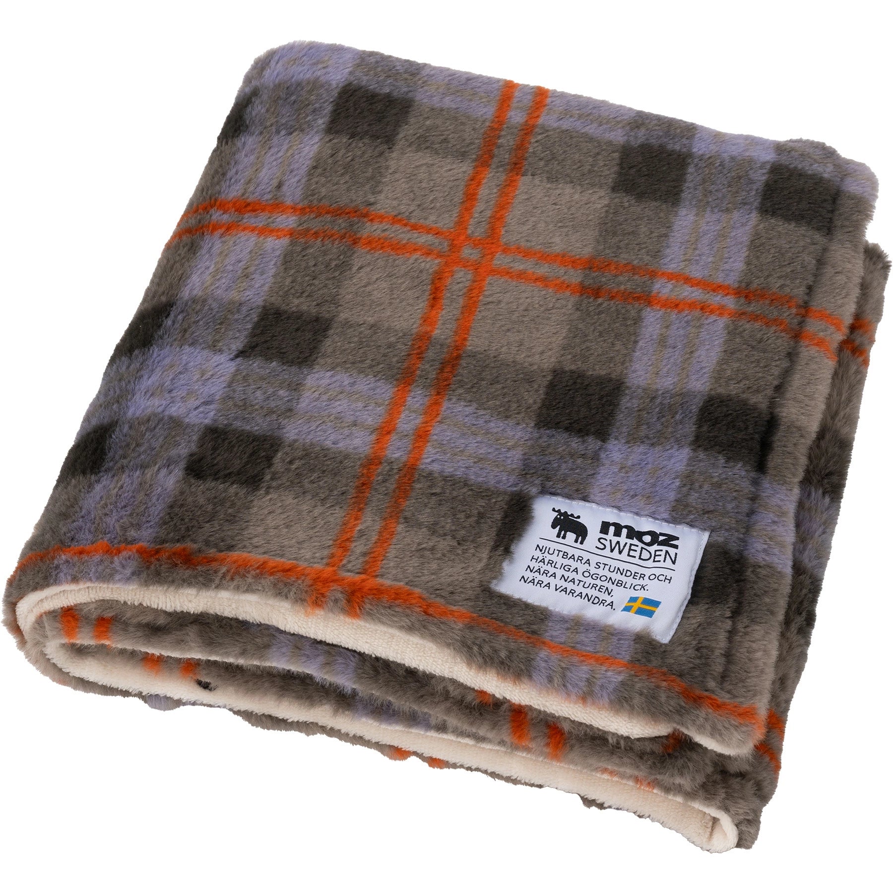 送料無料】moz/モズ チェックファー USB 3WAYブランケット【北欧 ボア