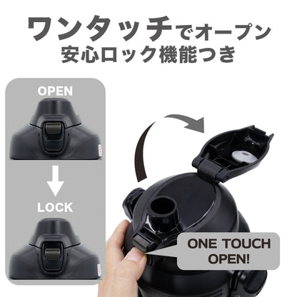 【NEW】ポータブルジャグ 2リットル 保冷専用 大容量 部活 アウトドア 作業 水筒 軽量  直飲み スポーツドリング対応 ステンレスボトル PJZ-20N