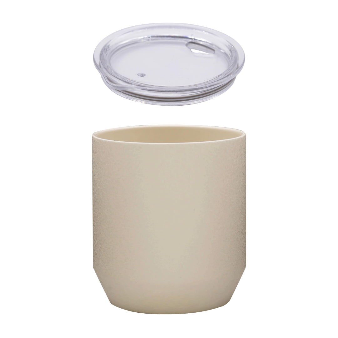 ゆのみタンブラー 300ml 保温保冷 蓋つき ステンレス 陶器風 和モダン 結露なし 来客用 ワークスペース 卓上 在宅ワーク TBY-30