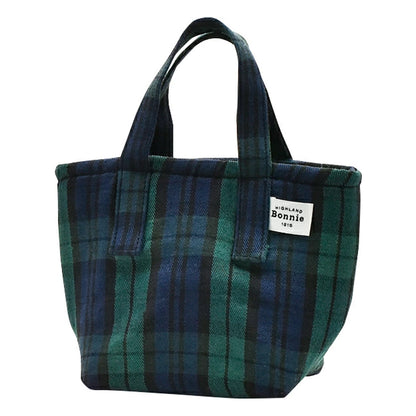 Bonnie ランチバッグ ミニ A722【保冷 保温 お弁当バッグ おにぎり スープジャー ぴったりサイズ コンパクト ランチトート ミニトート 手提げバッグ おしゃれ レディース メンズ 学校 職場 通勤 通学】