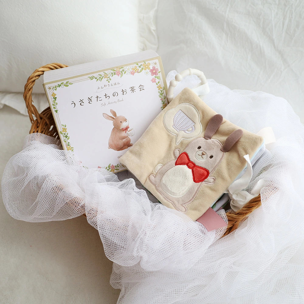 amanoppo(あまのっぽ) ふんわりえほん うさぎたちのお茶会 – オルゴ amanoppo(あまのっぽ) ふんわりえほん うさぎたちのお茶会 – オルゴ