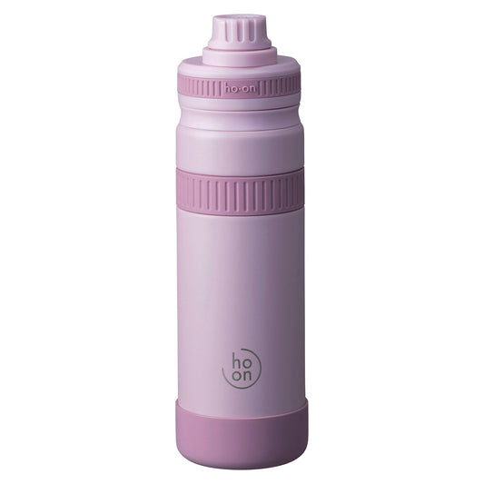 【アウトレット 化粧箱不良】グラブフラスク 500ml ピンク GF-50（PK）【おしゃれ かわいい 実用的 スリム コンパクト たっぷり入る スポーツボトル スポーツドリンクOK 抗菌剤配合 保冷 軽量 使いやすい 洗いやすい ステンレス まほうびん 魔法瓶】