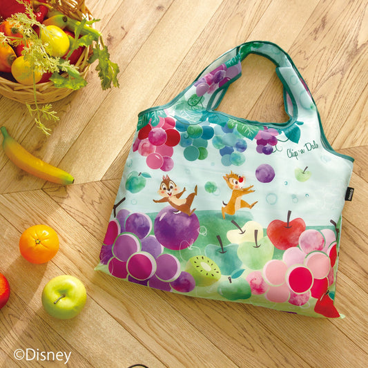 Disney 2way Shopping Bag【ディズニー エコバッグ サブバッグ お買物袋 買い物バッグ コンビニ マイバッグ 大き目 おしゃれ コンパクト ミッキー プーさん アリス アリエル ラプンツェル チップとデール 大容量 高品質 プレゼント プチギフト 贈り物 お返し お祝い お礼 記念品】