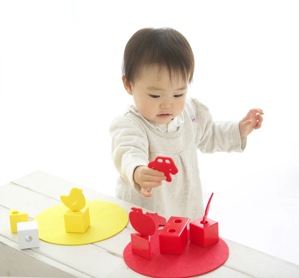 シャオール コロンブスのつみき いろ・かたちあそびセット【知育玩具 シャオール コロンブスのつみき いろ・かたちあそびセット【知育玩具