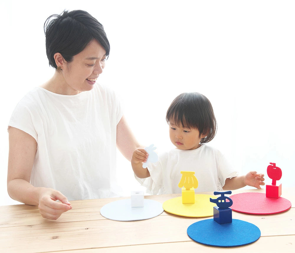 シャオール コロンブスのつみき いろ・かたちあそびセット【知育玩具 シャオール コロンブスのつみき いろ・かたちあそびセット【知育玩具