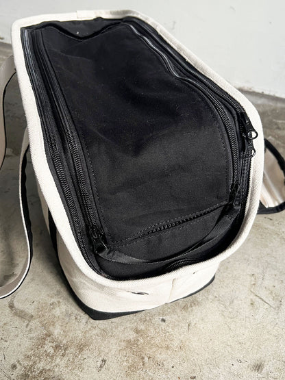 【送料無料】pet carry canvas tote L【ペット用 キャリーバッグ トートバッグ 軽量 おしゃれ 人気 多機能 キャンバス カジュアル】
