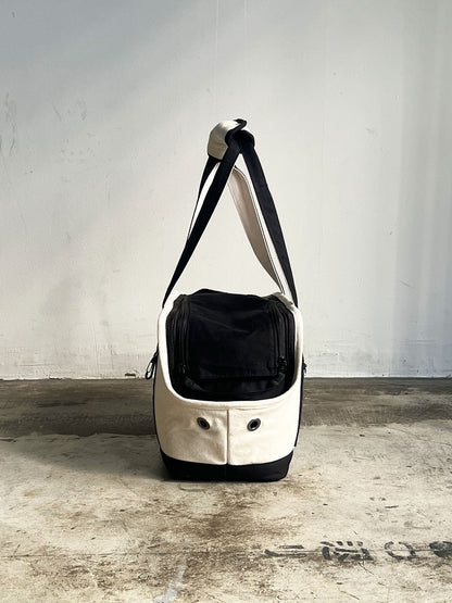 【送料無料】pet carry canvas tote L【ペット用 キャリーバッグ トートバッグ 軽量 おしゃれ 人気 多機能 キャンバス カジュアル】