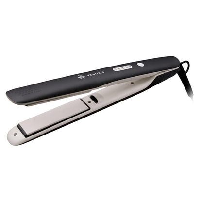 【キャンペーン特典付】VENUSiS ヴィナシス マイナスイオン ストレートヘアアイロン VAS-8200E ホワイト【さらさら つやつや ストレーター 外ハネ マイナスイオン 摩擦軽減 ダメージ最小限 水分キープ スタイリッシュ 海外対応 ヒビノオーガニックオイル150ml付】