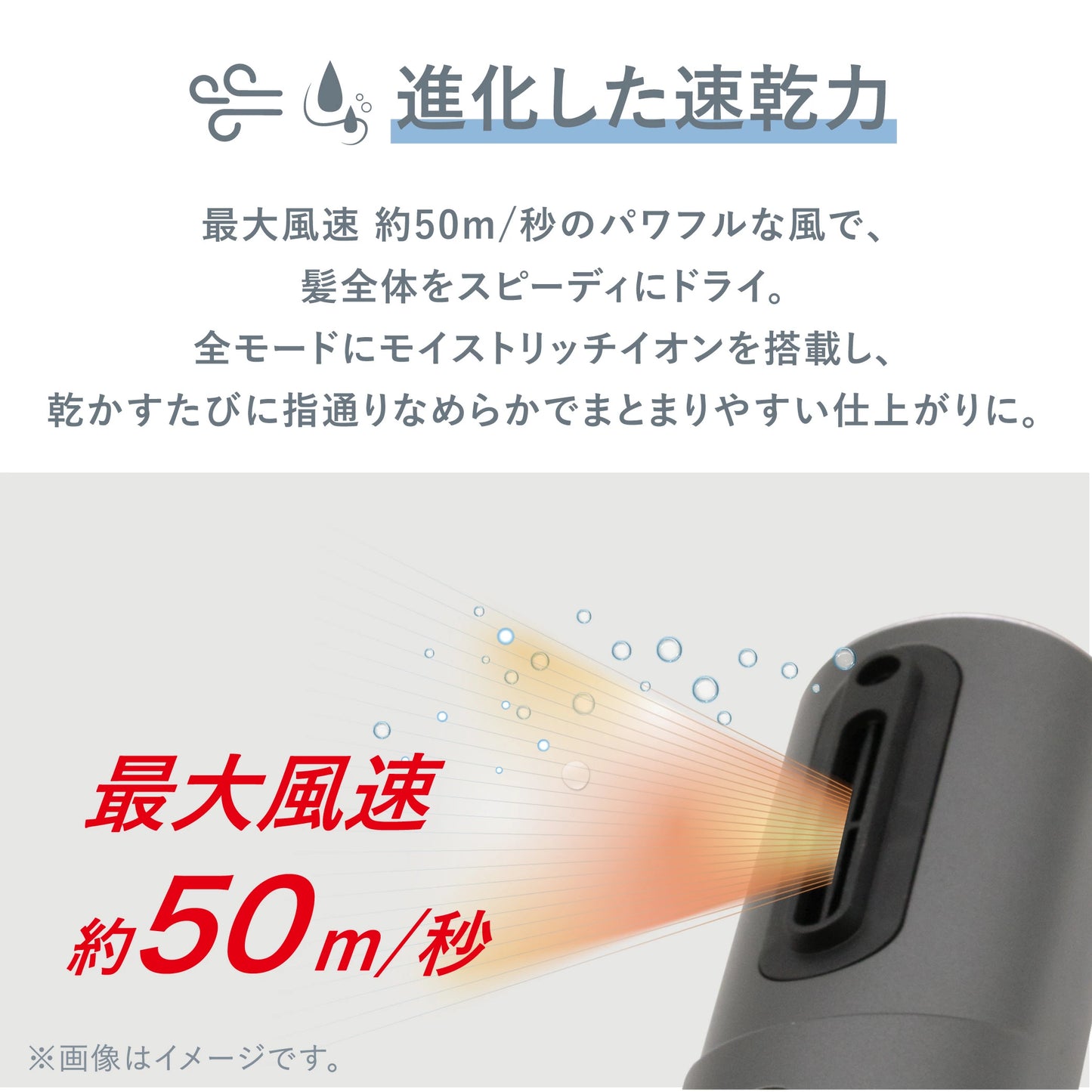 【キャンペーン特典付】スリムフィットドライヤー VDS-7200[軽量 スリム 速乾 高耐久艶髪 美髪 プラズマイオン コンパクト BLDCモーター スティックドライヤー ヒビノオーガニックオイル150ml付]